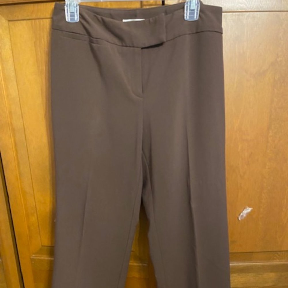 Emma James Women's Dress Pants Brown Size 10S